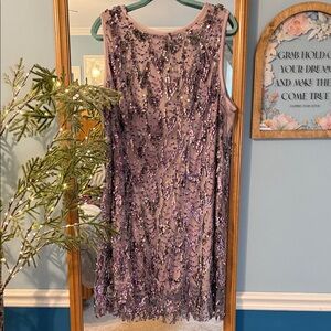 Torrid Lavender Sequin Mini Dress